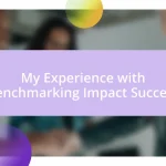 My Experience with Benchmarking Impact Success